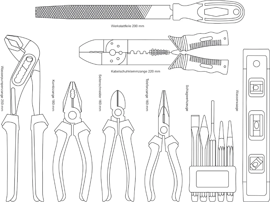 BRÜDER MANNESMANN Jeu d'outils, 159 pièces, valise en alu Grand Paris Fournitures BRÜDER MANNESMANN Jeu d'outils, 159 pièces, valise en alu – Image 6