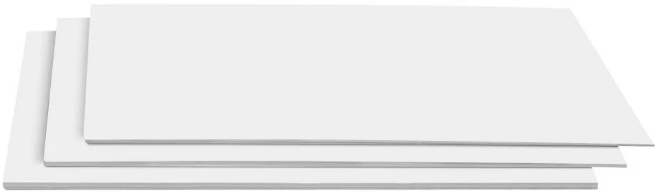 Wonday Carton plume en mousse, (L)210 x (P)297 mm, blanc