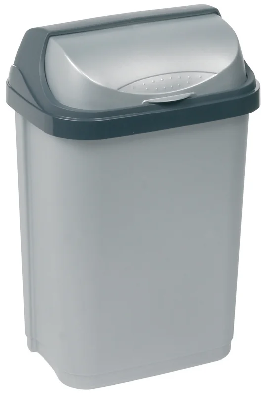 keeeper Poubelle 'rasmus', 10 litres, argent