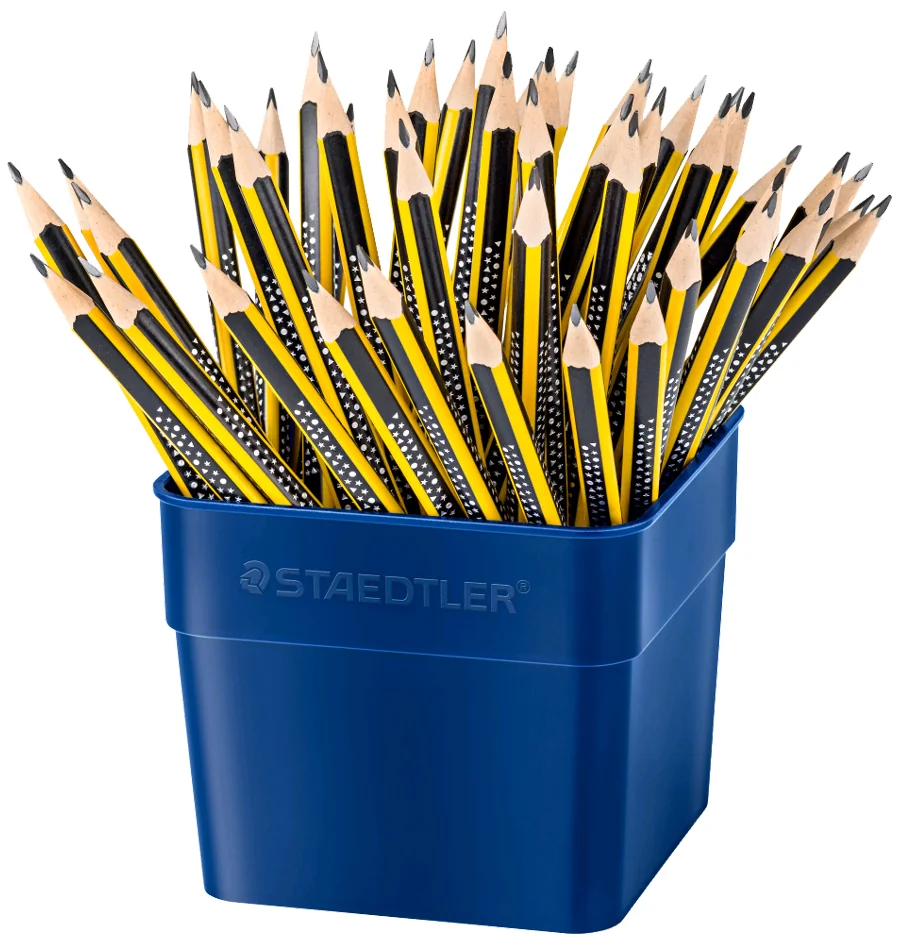 STAEDTLER Crayon Noris, degré de dureté: HB, pot de 48