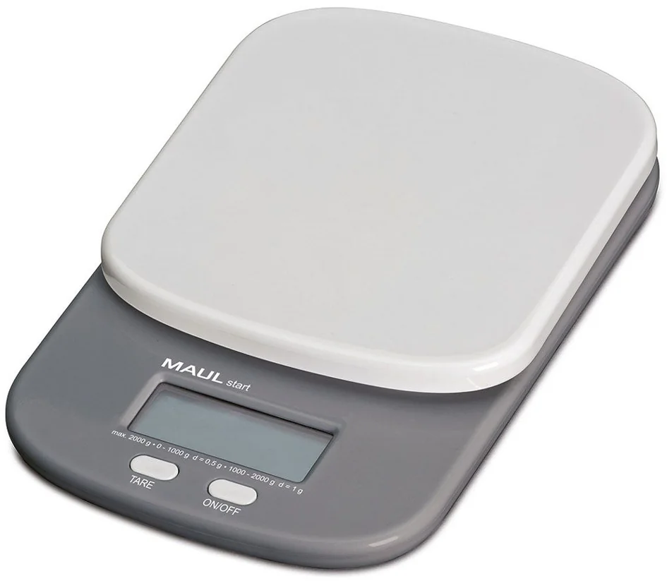 MAUL Pèse-lettres MAULstart, capacité de charge: 2000 g,gris