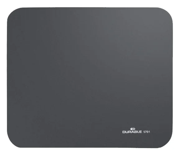 DURABLE Tapis de souris, avec surface textile, anthracite