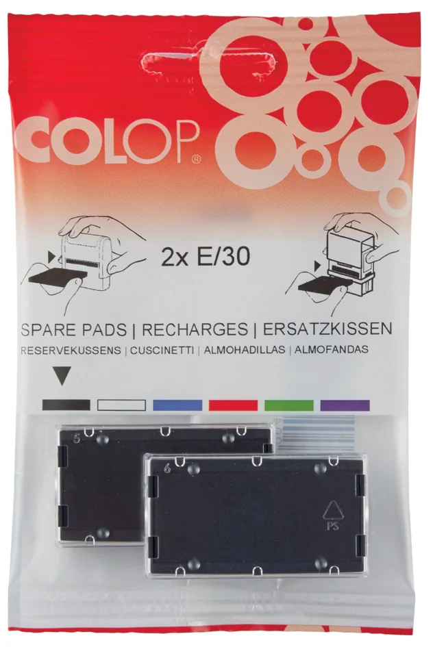 COLOP Cassette d'encrage pour tampon 4204, bleu