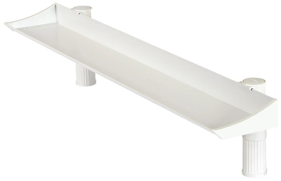 Hansa Support de rangement pour bureau Uno Top Board, gris