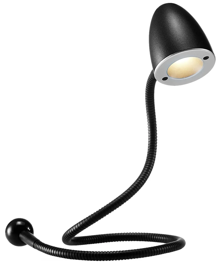 Hansa Lampe à LED USB Snake, noir