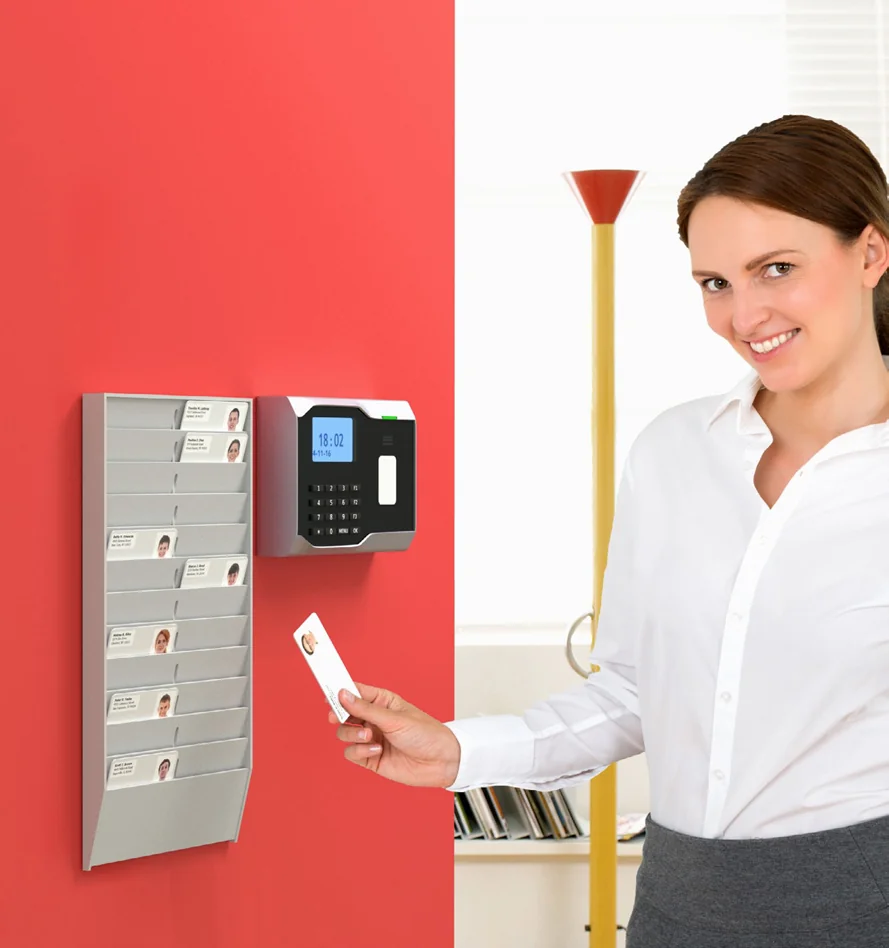 PAPERFLOW Porte-fiches employés mural, 24 compartiments