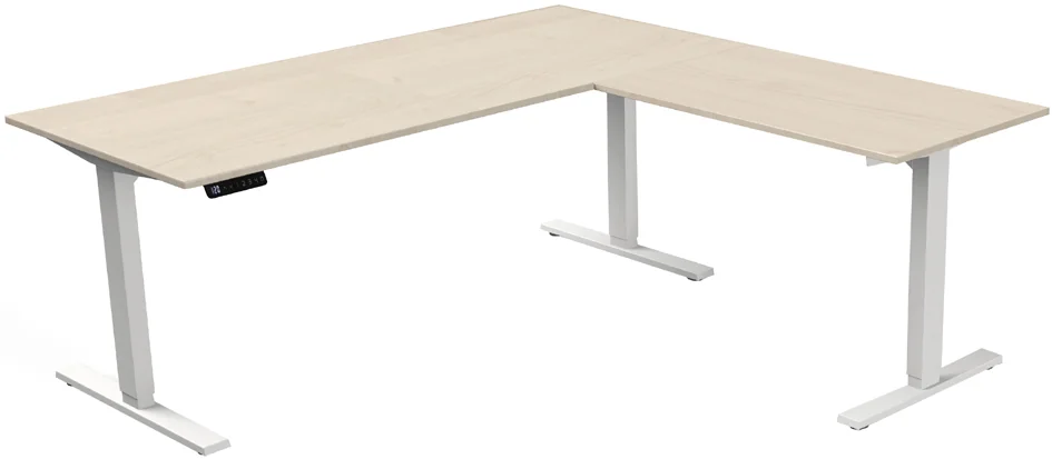 kerkmann Table de bureau assis-debout Move 3, avec élément Grand Paris Fournitures kerkmann Table de bureau assis-debout Move 3, avec élément – Image 3