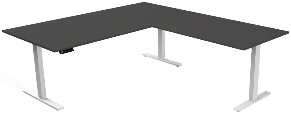 kerkmann Table de bureau assis-debout Move 3, avec élément Grand Paris Fournitures kerkmann Table de bureau assis-debout Move 3, avec élément – Image 5