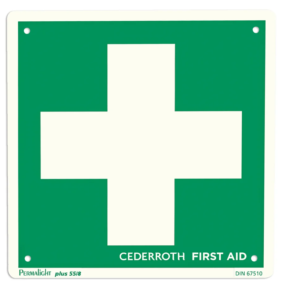 CEDERROTH Panneau de signalisation 'Signal de secours'
