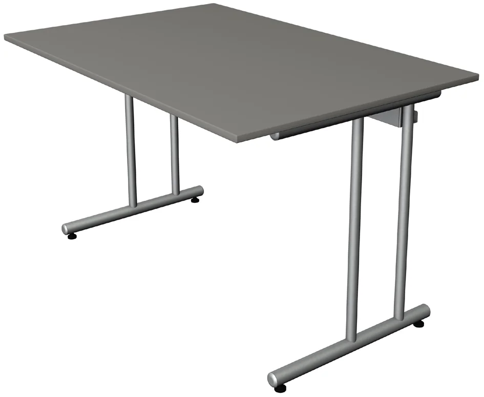 kerkmann Bureau Start Up, (L)1.200 x (H)750 mm, graphite Grand Paris Fournitures kerkmann Bureau Start Up, (L)1.200 x (H)750 mm, graphite – Image 7