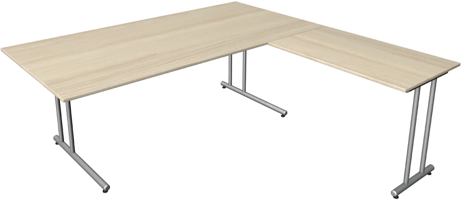 kerkmann Bureau Start Up extension, (L)1.800 mm, graphite