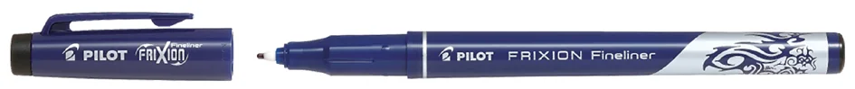 PILOT Stylo feutre Fineliner FRIXION, bleu
