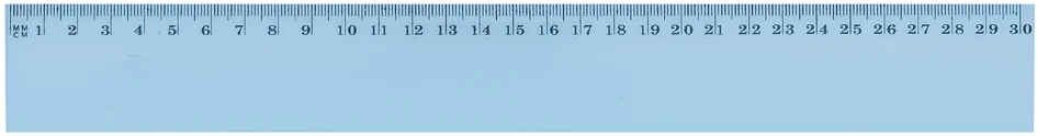 Wonday Règle plate, 200 mm, en plastique, incassable