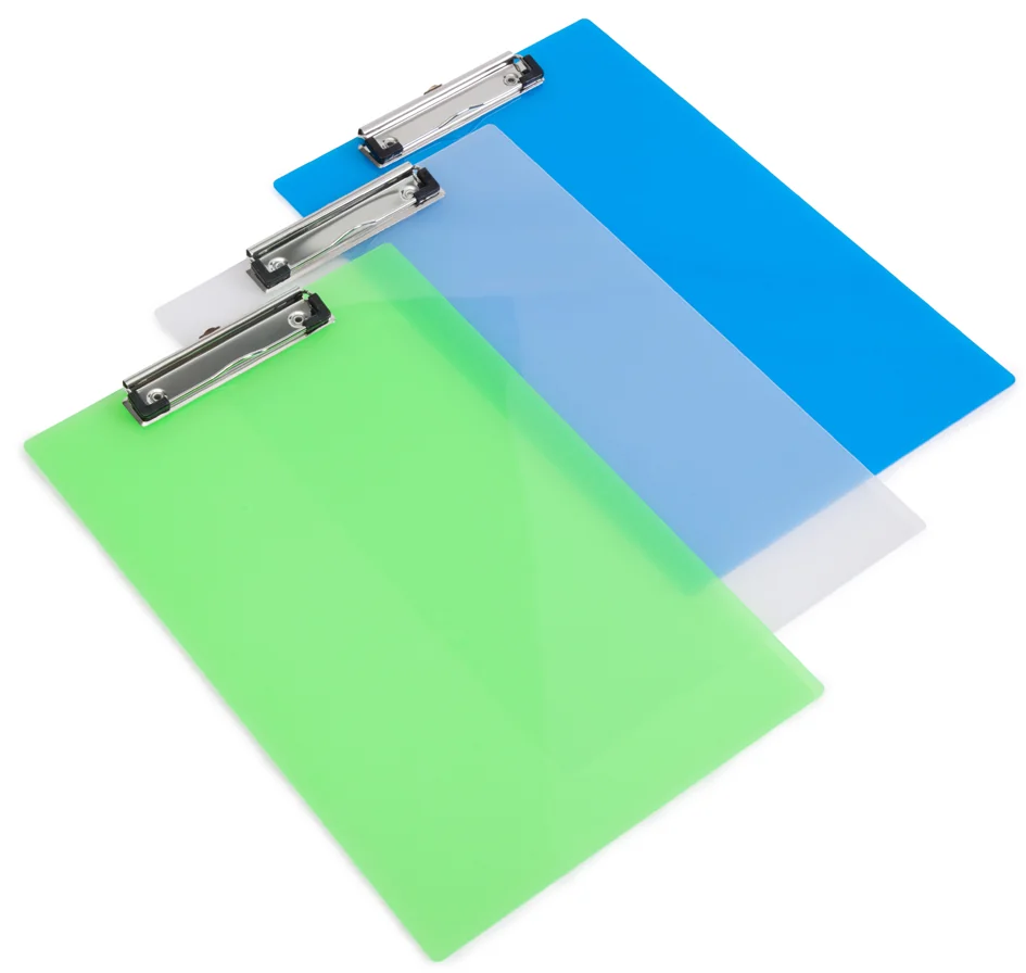 RAPESCO Porte-bloc, PP, A4, transparent-assorti