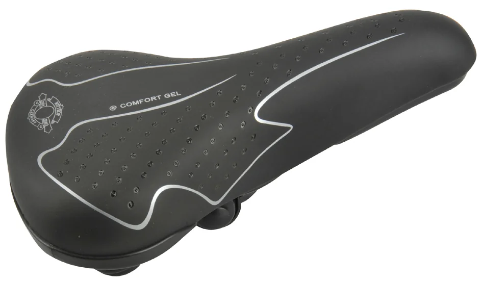 FISCHER Selle pour VTT Elastomer, noir / blanc