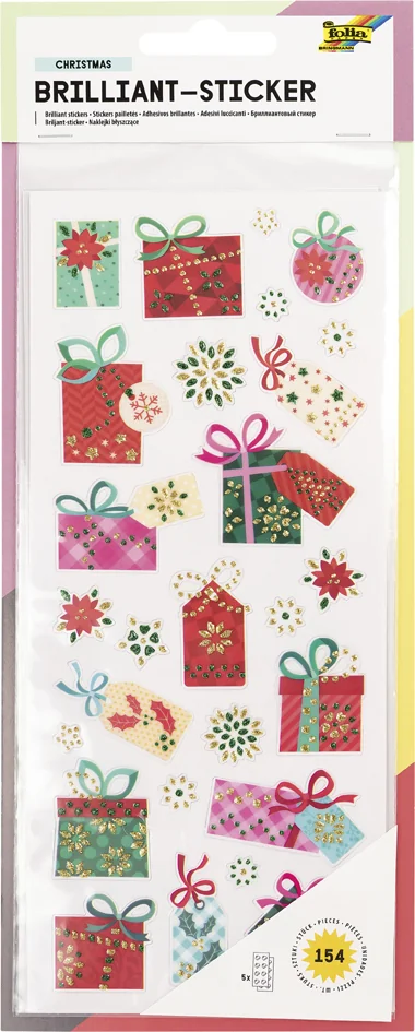 folia Sticker de Noël brillant 'Noël'