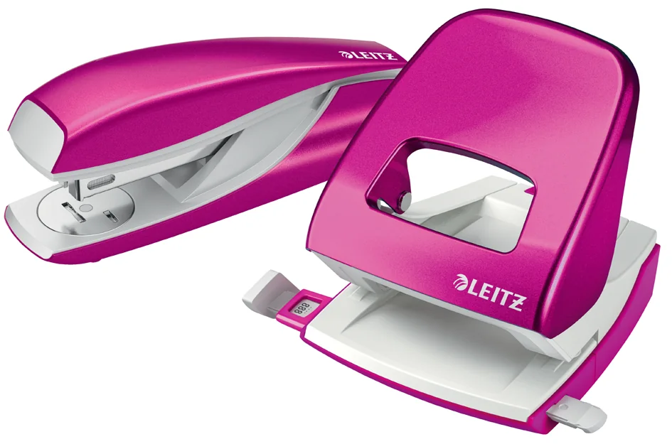 LEITZ Agrafeuse & perforateur Nexxt WOW, bleu Grand Paris Fournitures LEITZ Agrafeuse & perforateur Nexxt WOW, bleu – Image 2