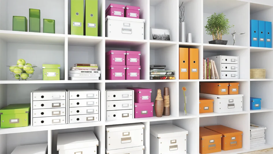 LEITZ Boîte de rangement Click & Store WOW Cube M, blanc