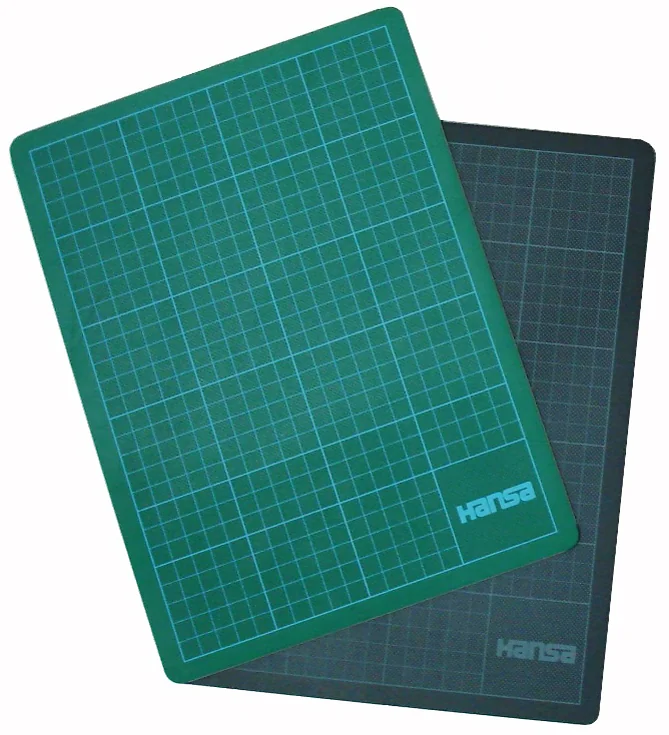 Hansa Tapis de coupe 'Cut-Mat', PVC, 300 x 220 mm, vert