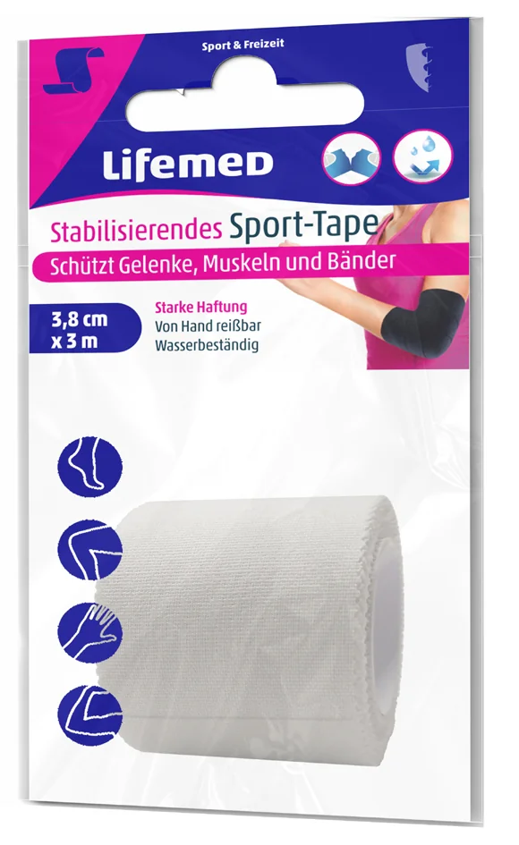 Lifemed Bande cohésive auto-adhésive, 38 mm x 3,0 m