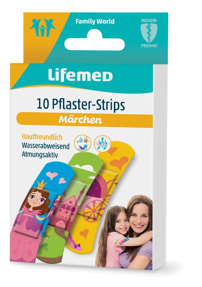 Lifemed Pansement pour enfants 'Conte de fées' paquet de 10