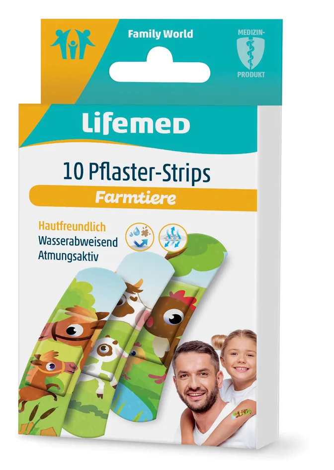 Lifemed Pansement pour enfants 'Animaux' paquet de 10