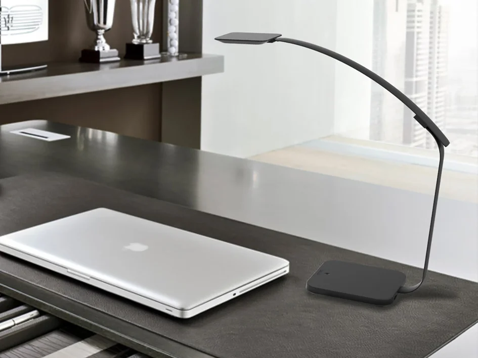 UNiLUX Lampe lumière du jour à LED TIMELIGHT, dimmable, noir Grand Paris Fournitures UNiLUX Lampe lumière du jour à LED TIMELIGHT, dimmable, noir – Image 4