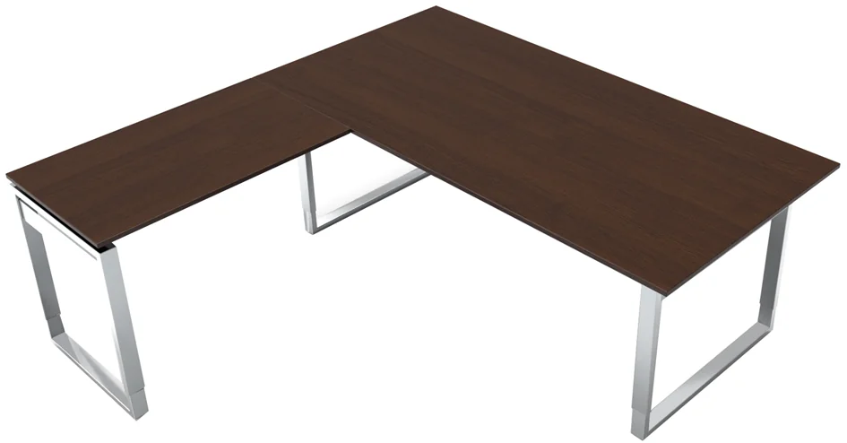 kerkmann Bureau AVETO avec extension, (L)1.800 mm, wengé Grand Paris Fournitures kerkmann Bureau AVETO avec extension, (L)1.800 mm, wengé – Image 3