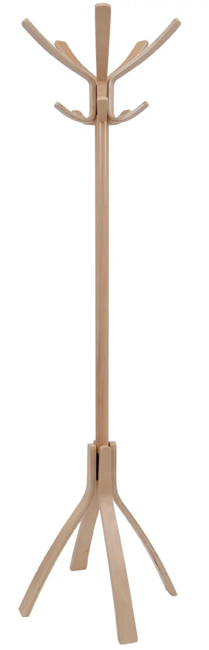 ALBA Portemanteau 'CAFE', (H)1.760 mm, bois foncé