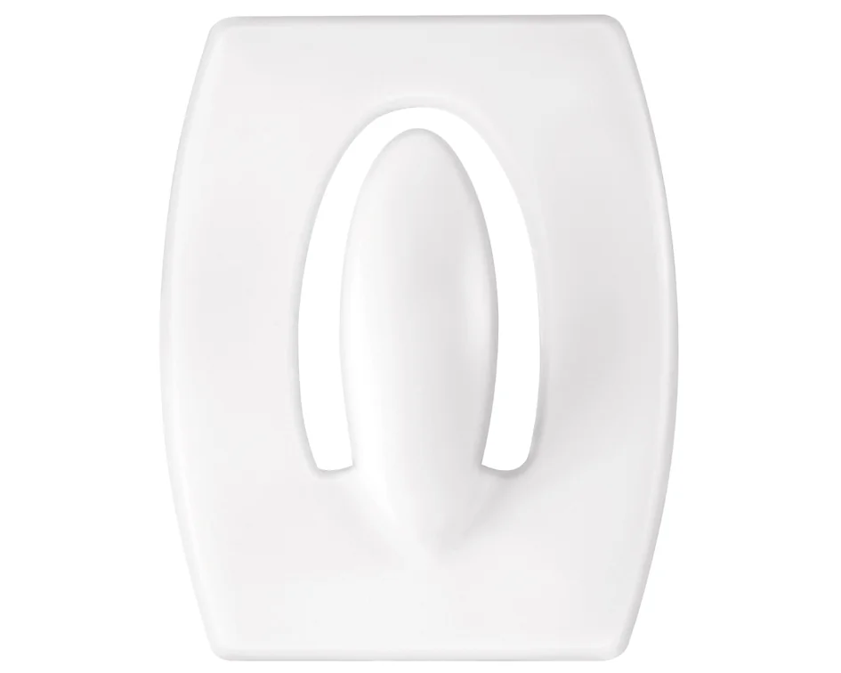 3M Command Mini-crochet, plastique, taille: S, blanc