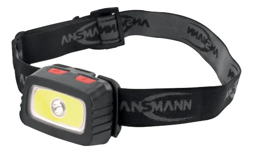 ANSMANN Lampe frontale LED HD200B, 200 Lumen, IP44