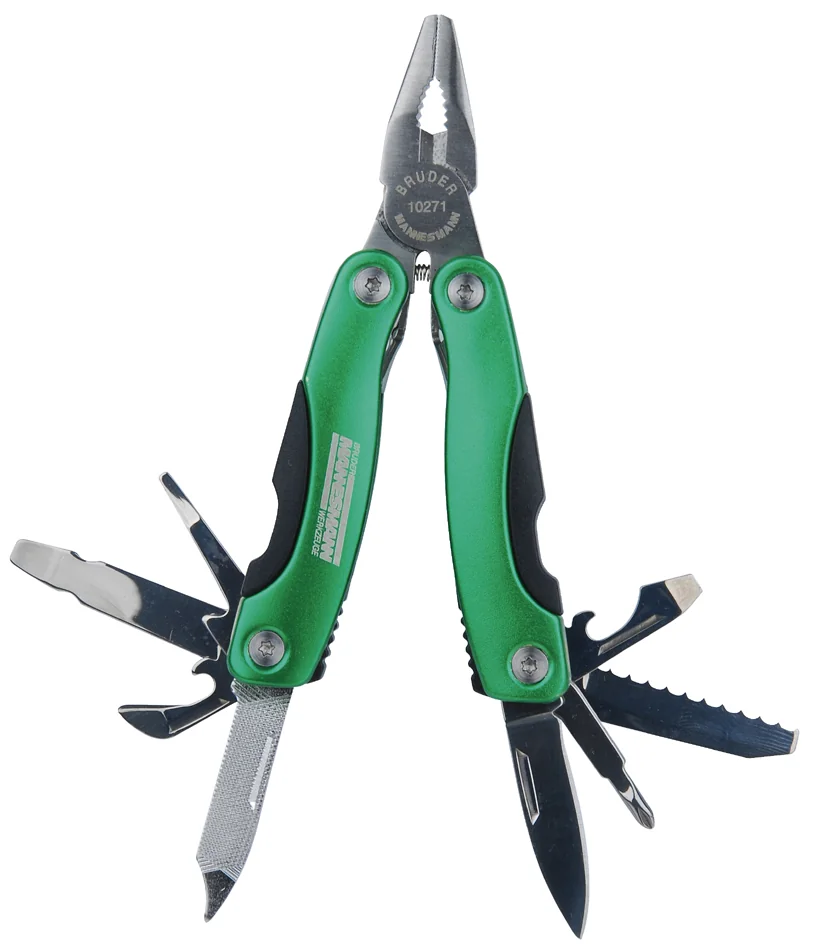 BRÜDER MANNESMANN Multi-outil, 10 outils en 1