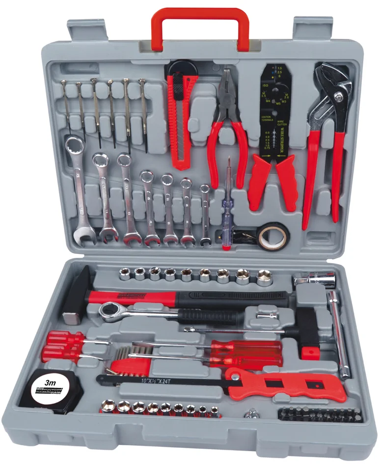 BRÜDER MANNESMANN Kit d'outils, 555 pièces, malette