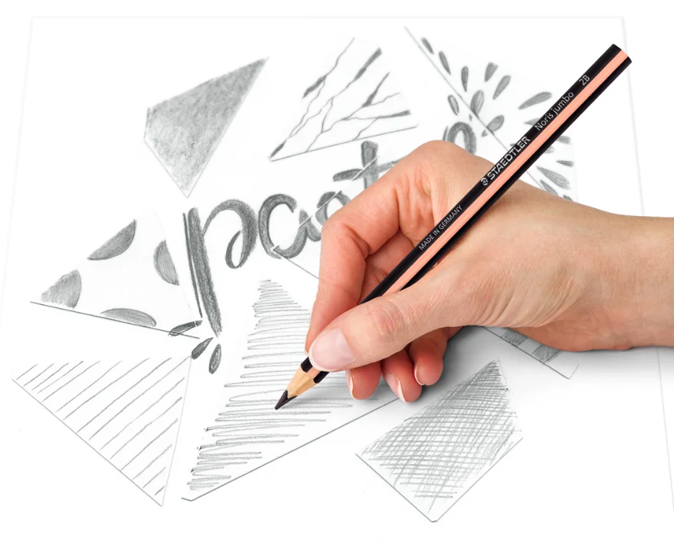 STAEDTLER Crayon Noris jumbo pastel, dureté: 2B, pot de 48