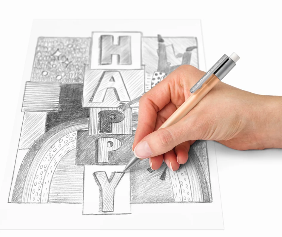 STAEDTLER Porte-mines graphite 777 pastel, pot de 36
