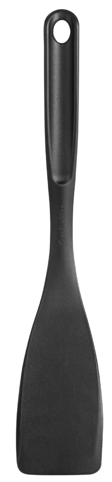 GastroMax Spatule, avec fentes, noir