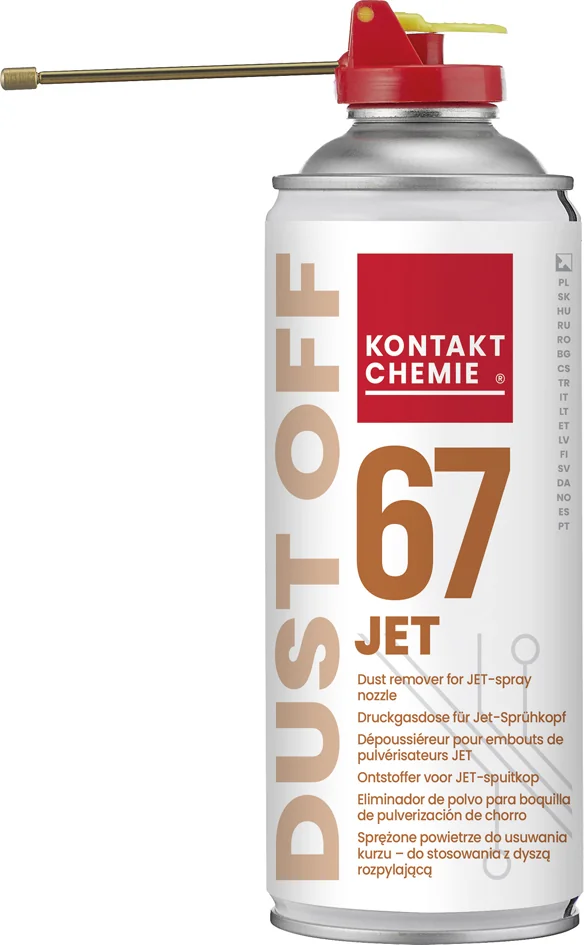 KONTAKT CHEMIE Gaz dépoussiérant DUST OFF 67 JET, 300 ml