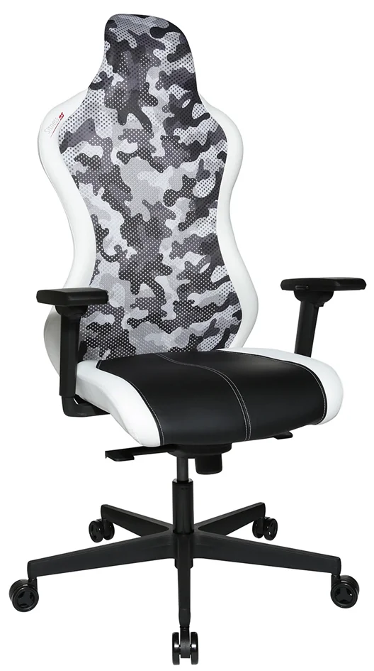 Topstar Chaise de bureau 'Sitness RS Sport Plus', noir/blanc