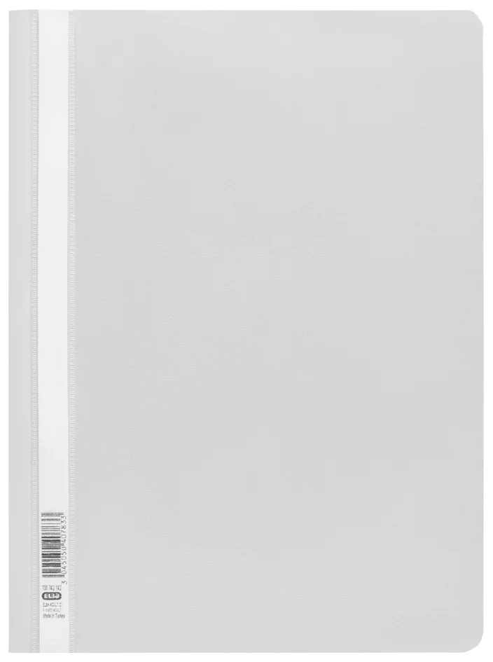 Oxford Chemise à lamelle, A4, PP, gris foncé