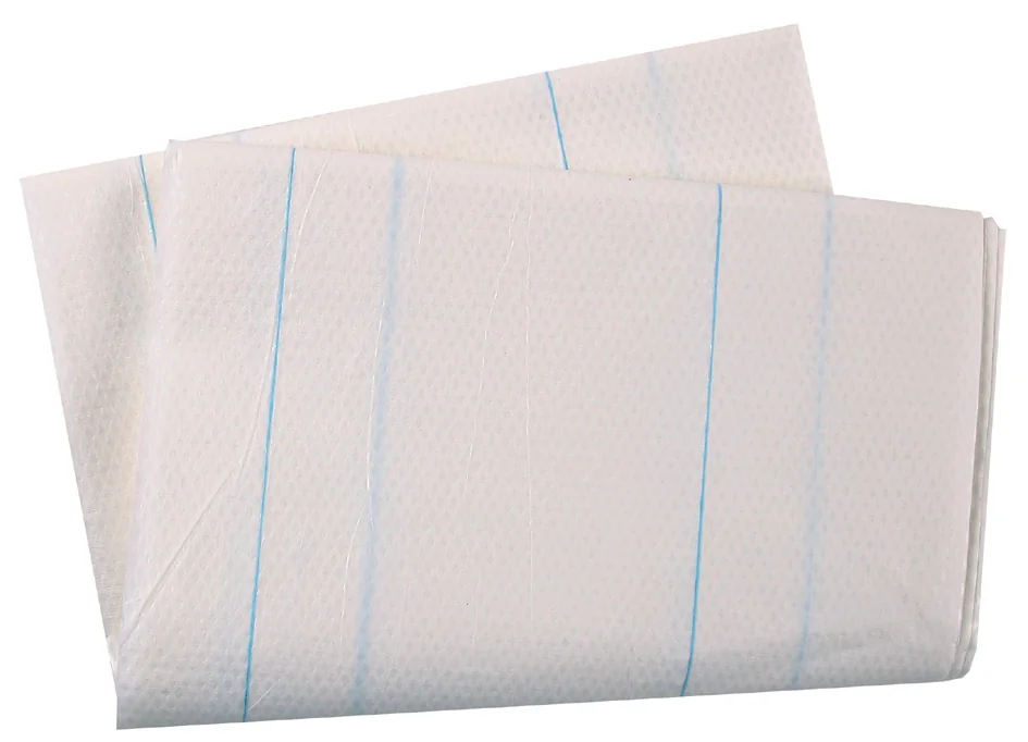 HYGOSTAR Drap de transfert à usage unique, 10 fils, blanc