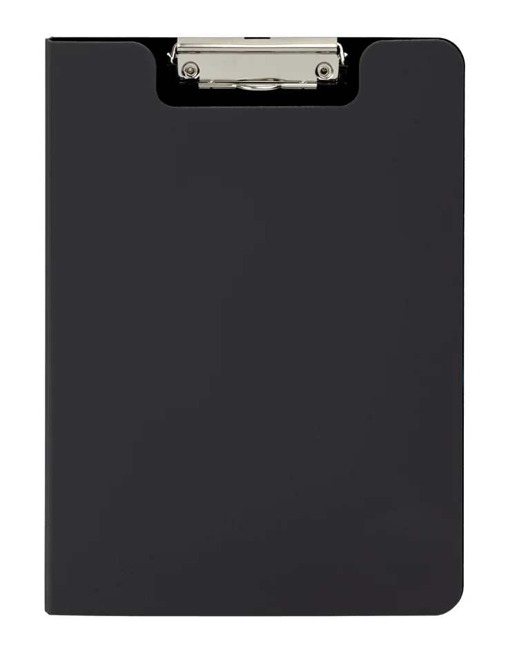 MAUL Porte-bloc à pince, A4, en plastique, noir