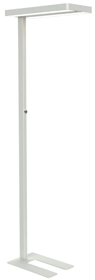 MAUL Lampadaire à LED MAULjuvis, dimmable, socle, argent