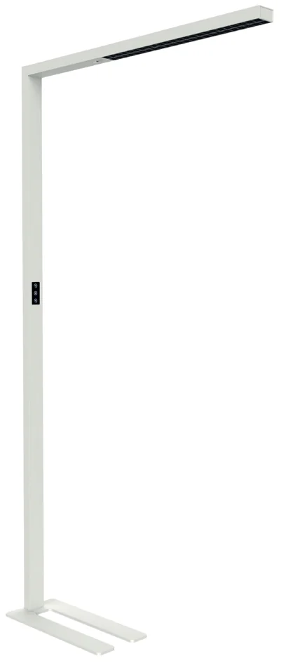 MAUL Lampadaire à LED MAULsirius sensor, dimmable, argent