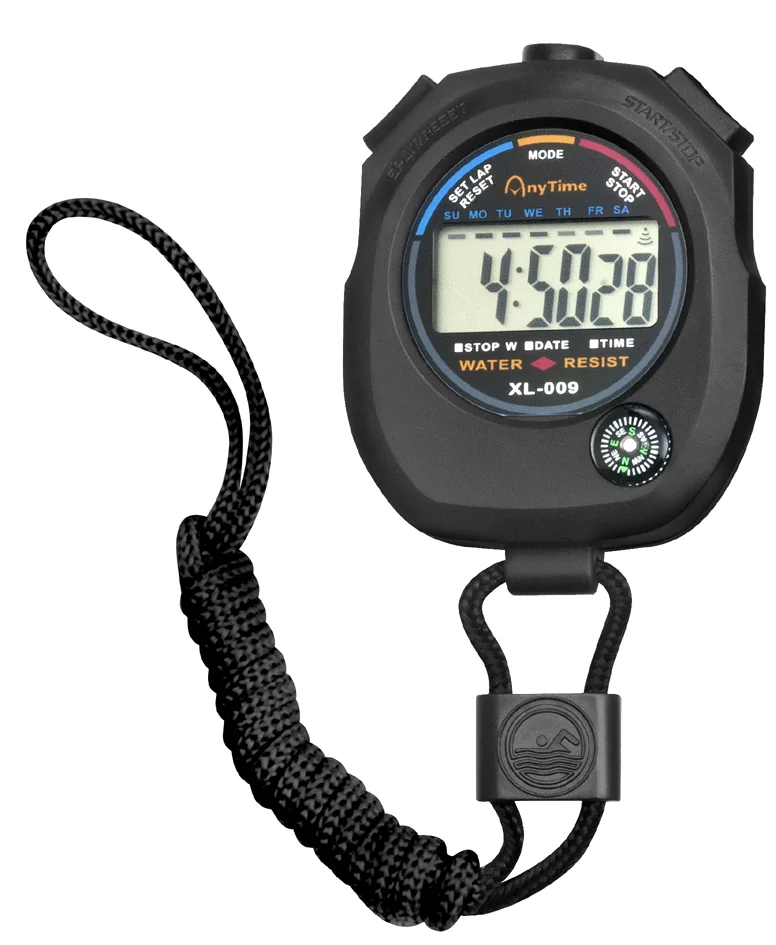 Wonday Chronomètre avec mode alarme, noir