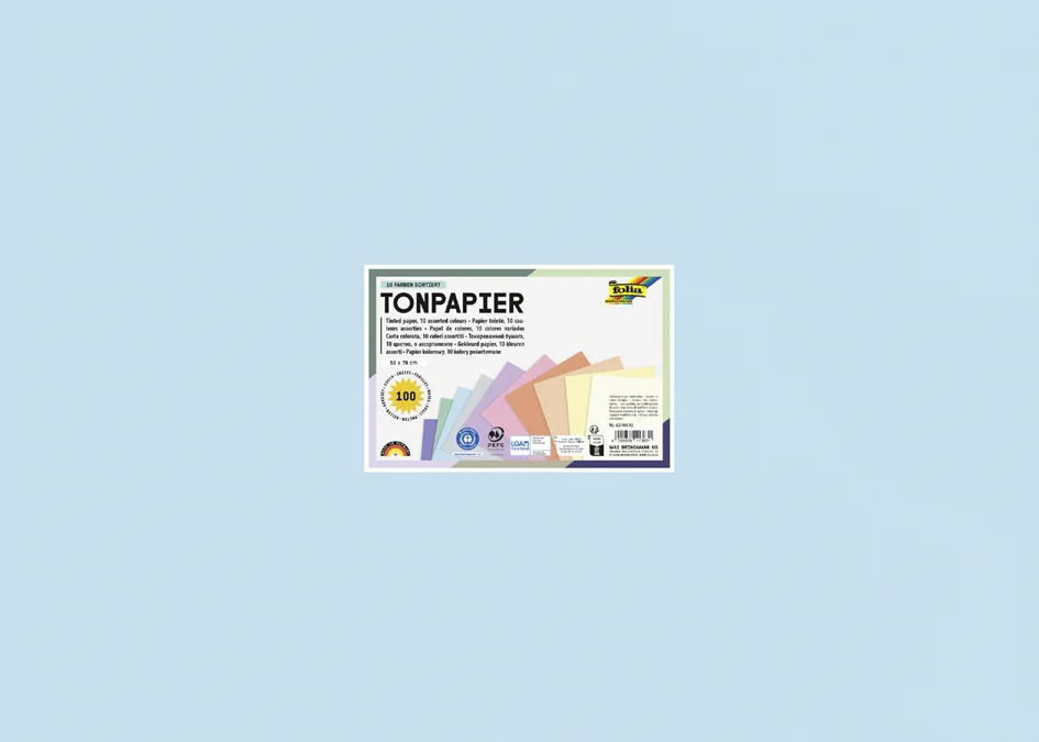 folia Papier de couleur PASTEL, 500 x 700 mm, 130 g/m2 Grand Paris Fournitures folia Papier de couleur PASTEL, 500 x 700 mm, 130 g/m2 – Image 3