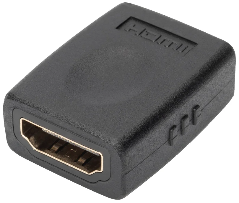 DIGITUS Adaptateur HDMI, fiches femelles HDMI-A, noir