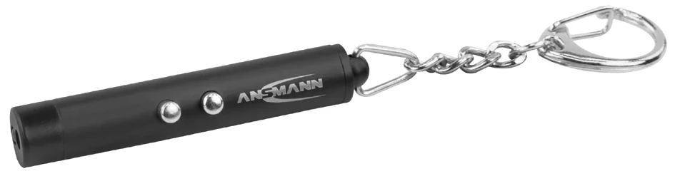 ANSMANN Pointeur laser '2en1', noir