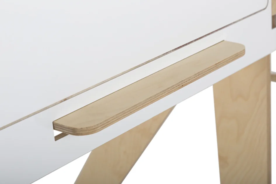ARCHYI Tableau blanc Pico, (L)650 x (P)685 x (H)1.800 mm