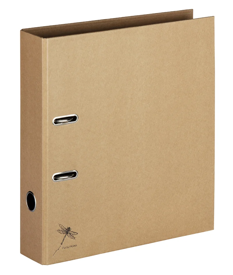 PAGNA Classeur à levier 'Pur', A4, dos: 75 mm, nature