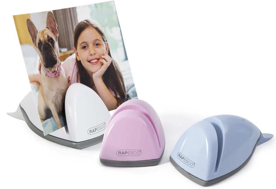 RAPESCO Porte-papier avec ôte-agrafe, set de 6, assorti